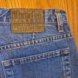 Womens 90s Ikeda Blue Jeans